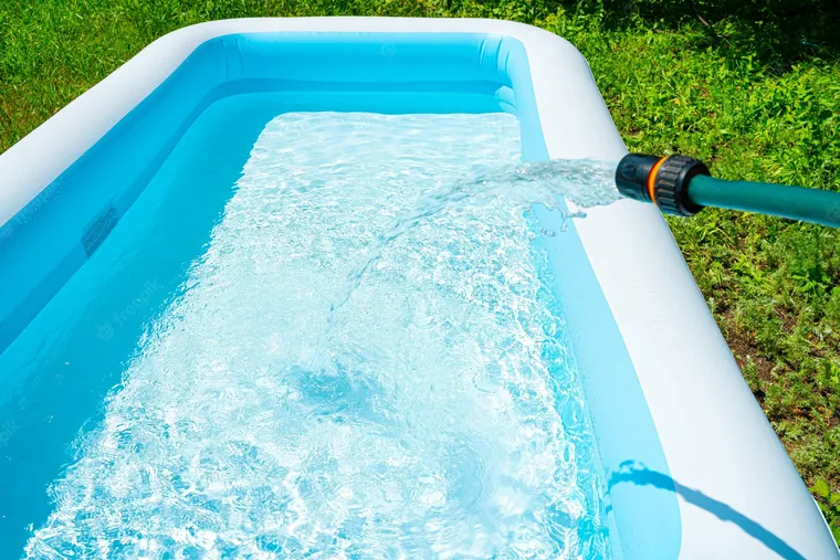как очистить воду в надувном бассейне